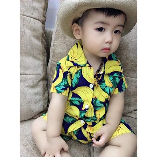 Xả !!! Bộ Lanh Hoa Quả Cho Bé (Size từ 10-22kg)(SP001146 )