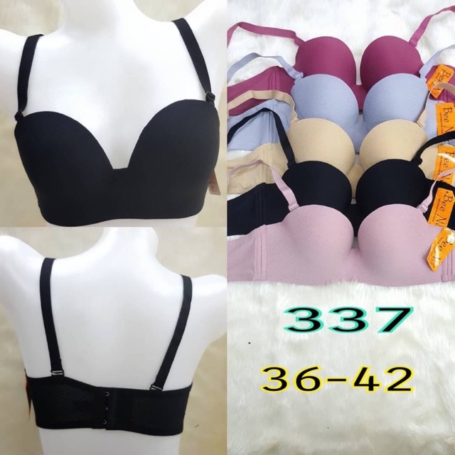 [Hàng Thái Lan] Áo lót quả ngang, áo ngực Big size nâng ngực đệm mỏng N377