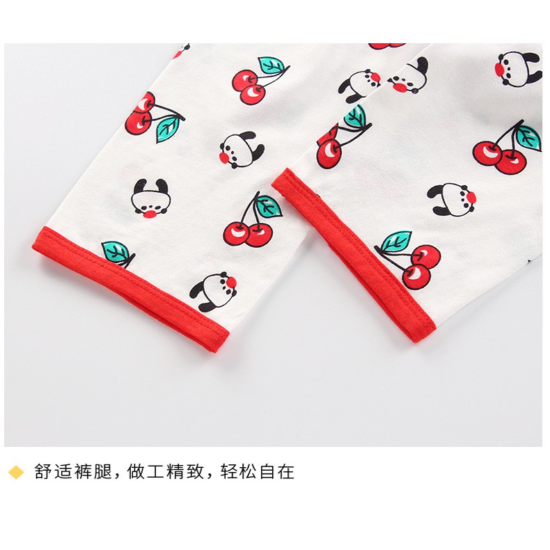 Cartoon Cotton Baby Girl Boy Underwear Pyjamas Kids Girl Boy Shirts Baby Clothing Bộ Đồ Ngủ Cotton Ngắn Tay In Họa Tiết Hoạt Hình Cho Bé