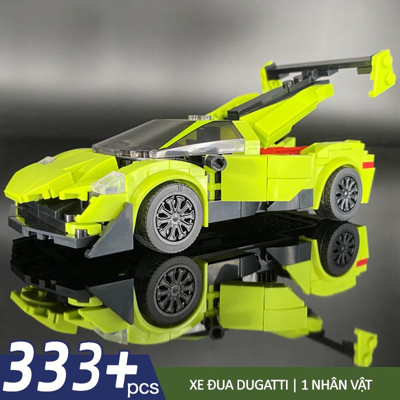 BỘ ĐỒ CHƠI LEGO XE ĐUA THỂ THAO BUGATI LEGO OTO TỶ LỆ 1:16