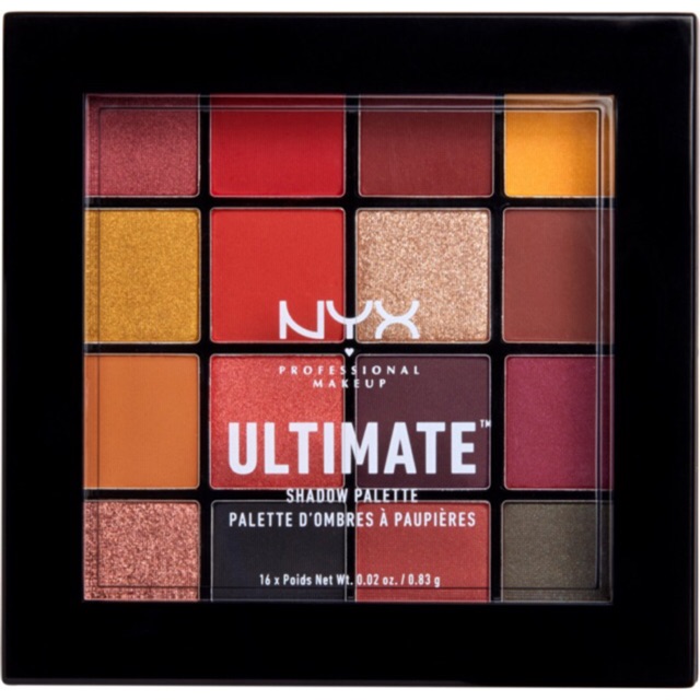 Bảng phấn mắt Nyx ultimate