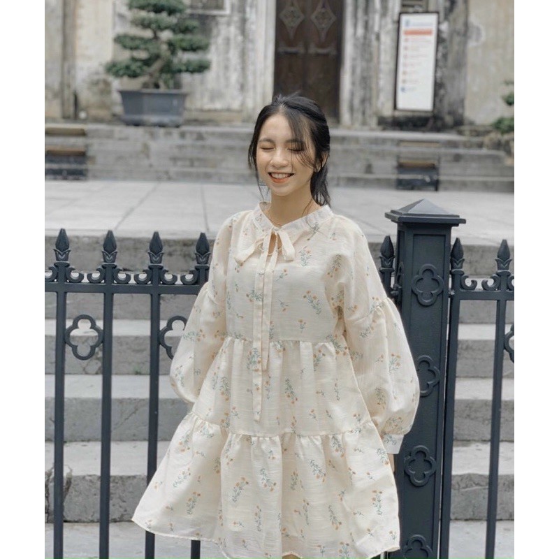 ĐẦM BBD HOA  TAY BỒNG🌼 | BigBuy360 - bigbuy360.vn