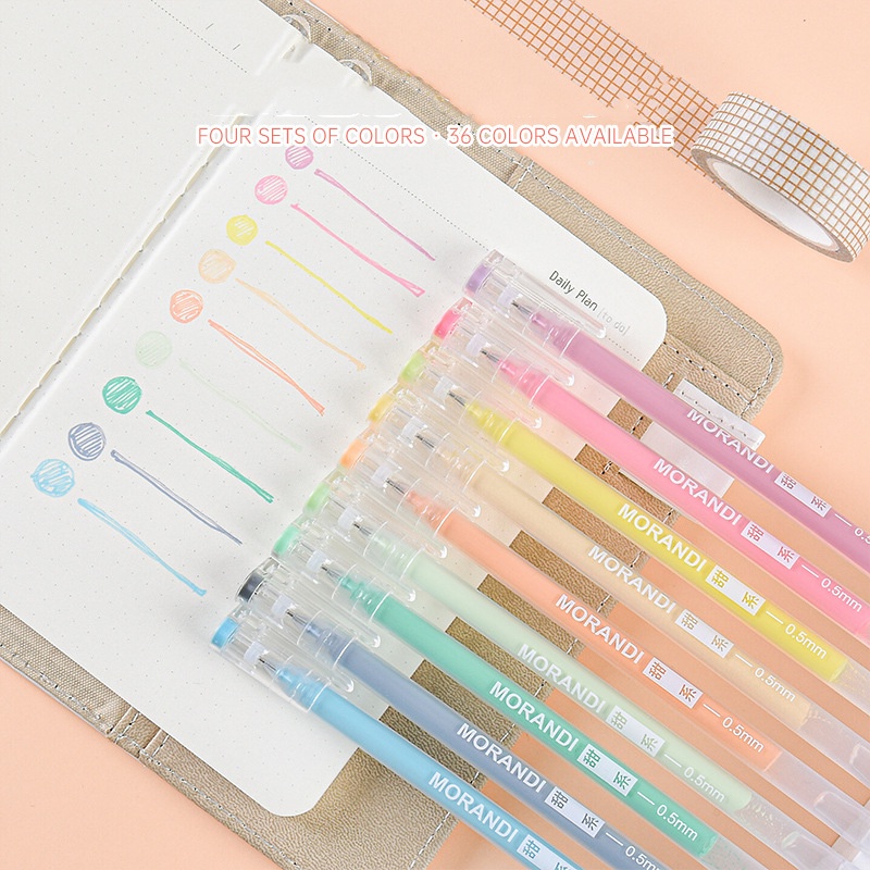 Bút gel Cỡ Lớn 9 Màu Sắc Tùy Chọn