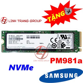 Ổ cứng SSD M.2 PCIe NVMe Samsung PM981a 256GB - bảo hành 3 năm - SD32