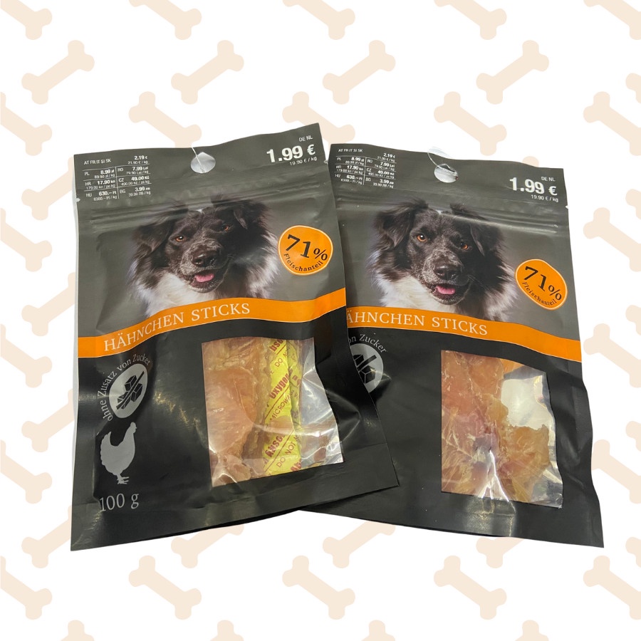 [ĐỘC QUYỀN] Thịt gà sấy khô miếng nhỏ/ Đồ ăn vặt/ Snack 100g dành cho chó mèo
