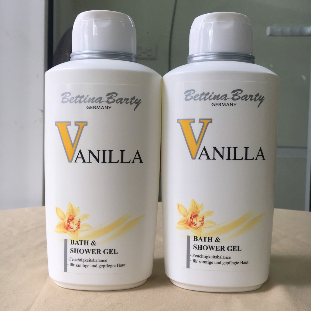 Sữa tắm bettina VANILLA hàng nhập khẩu Đức