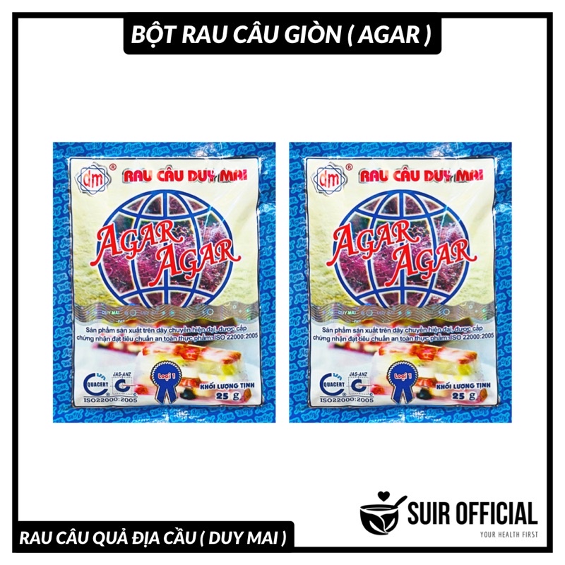 Bột Rau Câu Giòn  / Mỹ Hoà / Hải Long / Việt Xô / Hiệp Long / Duy Mai / Gói  & Gói  / Chính Hãng