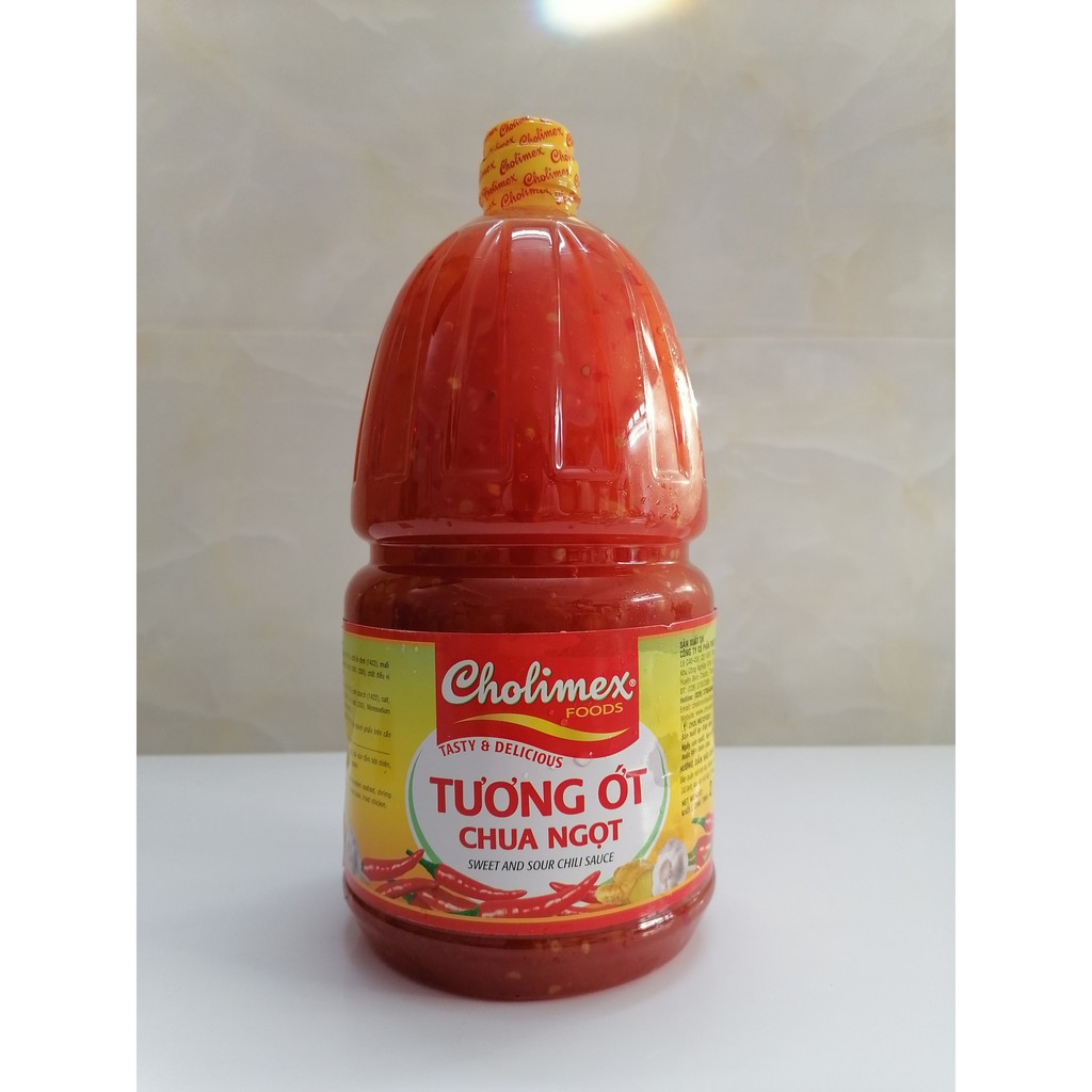 [Mã 66FMCGSALE hoàn 8% đơn 500K] TƯƠNG ỚT CHUA NGỌT CHOLIMEX 2.1KG