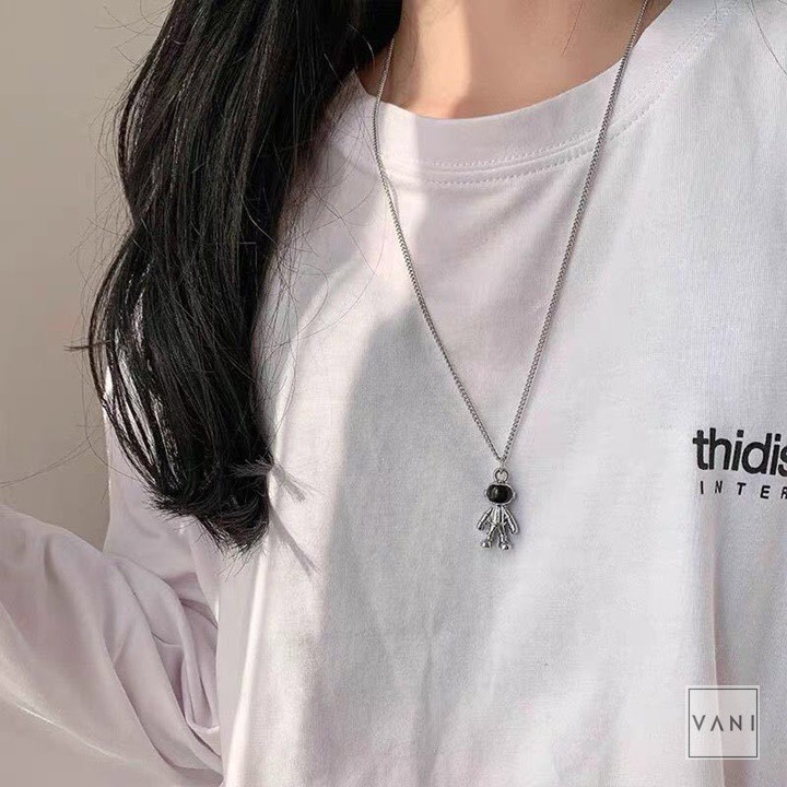 Dây Chuyền Phi Hành Gia Unisex Phong Cách Cá Tính - Vani Store