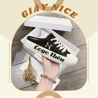 Giày sục thể thao nữ đế độn Hot trend phong cách