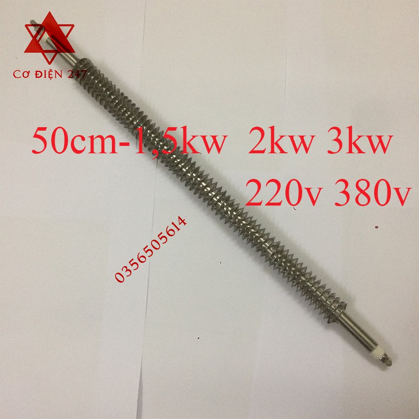 Điện trở sấy khô thanh thẳng chữ i 50cm,thanh lý điện trở sấy, thanh nhiệt sấy chữ i 50cm 1kw 2kw 3kw 220v 380v