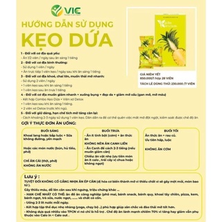 Kẹo dứa giảm cân  7 Plus ( kẹo dứa giảm mỡ ngọt nước)...