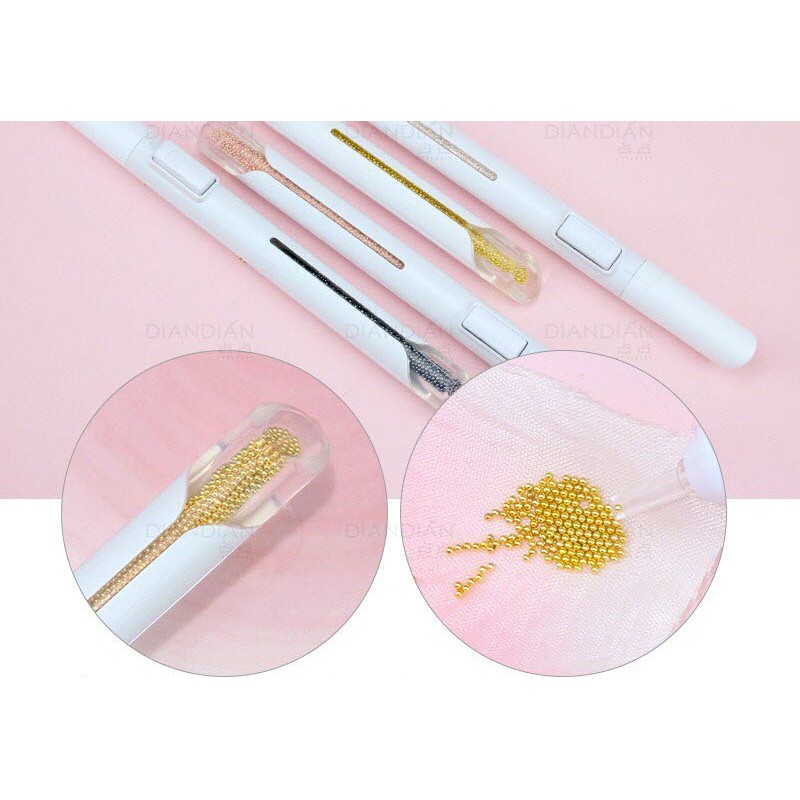 Bút Thả Bi Trang Trí Móng, Thao Tác Nhanh - Lẻ 1 Cái