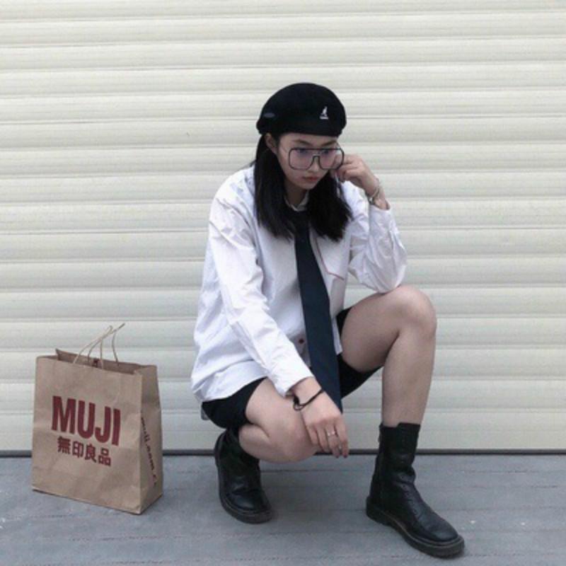 Mũ nồi dệt len tinh tế họa tiết caro phối lưới có thể gập lại giữ ấm mới phong cách retro cho nữ