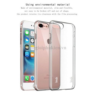 Ốp lưng trong suốt hãng IMAK cho iPhone 8 Plus, iPhone 8, iPhone 7 Plus, iPhone 7, iPhone 6 Plus, iPhone 6