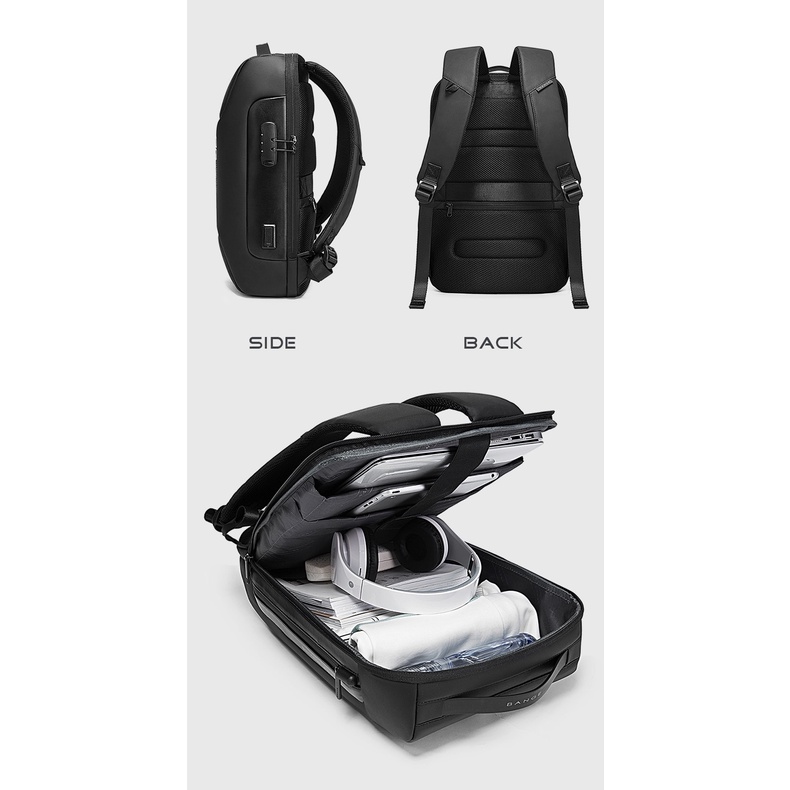 BANGE Ba Lô Đựng laptop 15.6 inch Đa Năng Chống Thấm Nước