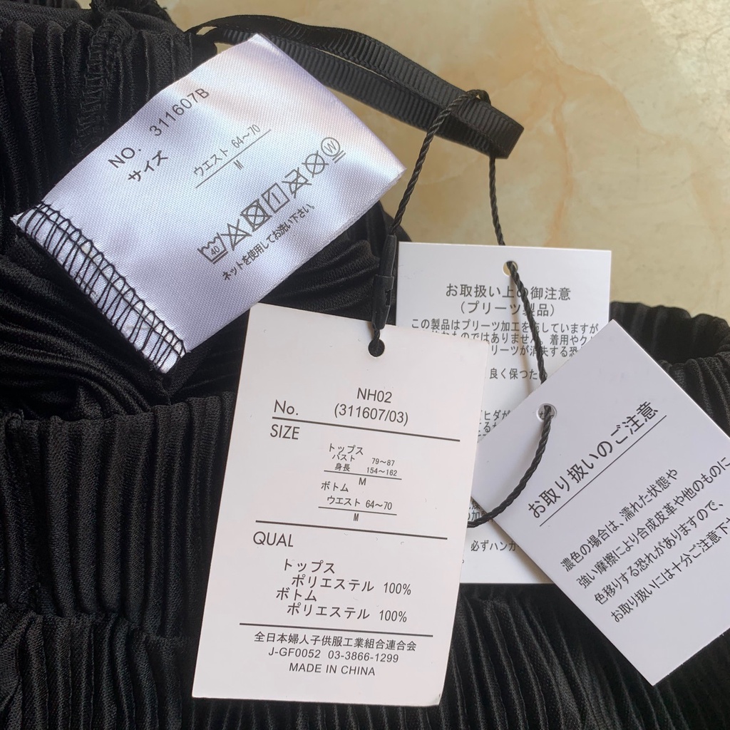 Quần xếp ly xuất Nhật