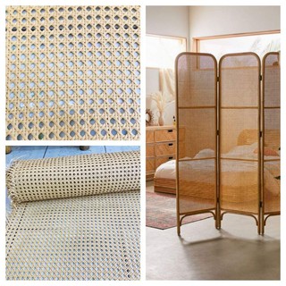 Nhựa giả mây mắt cáo hàng dầy trơn khổ 90