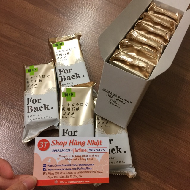 Xà phòng mụn lưng For Back - Nhật Bản