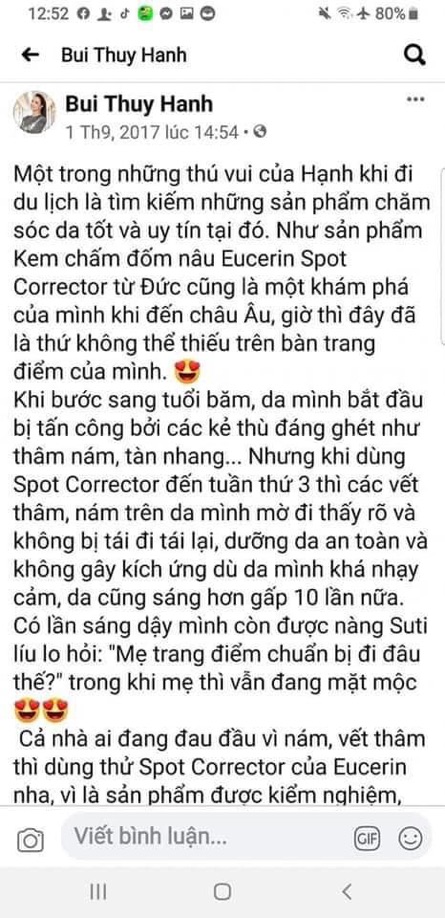 Bút chấm Anti Pickment Eucerin 5ml