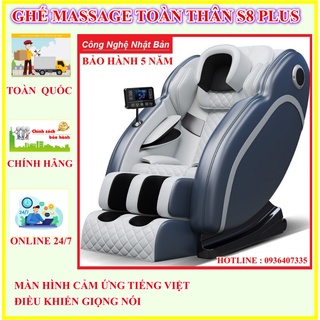 Ghế massage toàn thân cao cấp Máy massage toàn thân thư giãn trị liệu Màn hình điều kiển cảm ứng. Bảo hành 5 năm-MS365