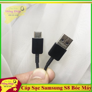 Cáp Sạc Nhanh Samsung S8 Chân Type C Bóc Máy