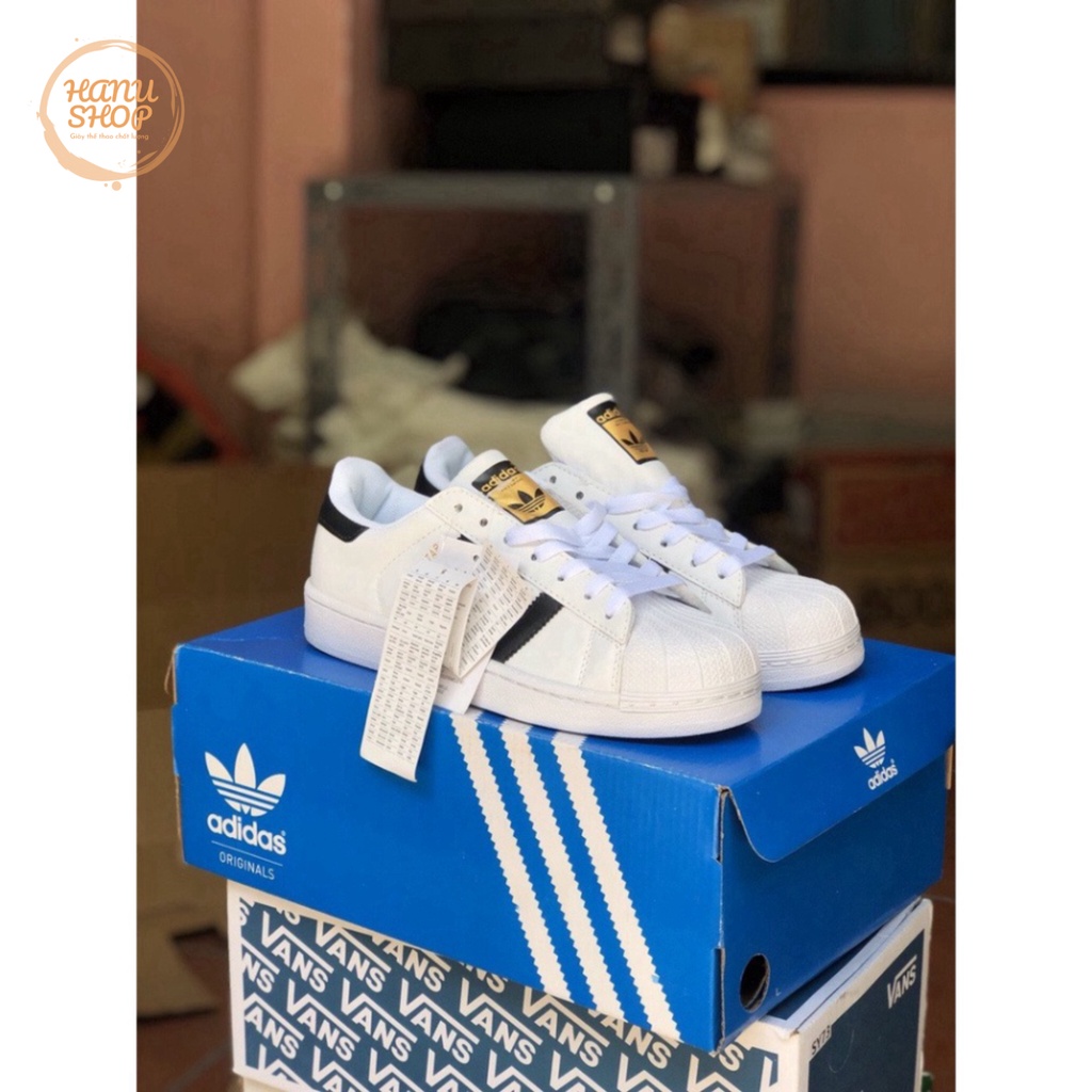 (FULL BOX) Giày Thể Thao S.T.A.N S.M.I.T.H Tem Vàng _HANU99 SHOP