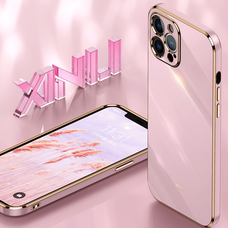 Ốp điện thoại Koosuk dành cho iPhone 6S 6 7 8 Plus X XR XS Max mềm mại chống sốc mạ TPU SILICON