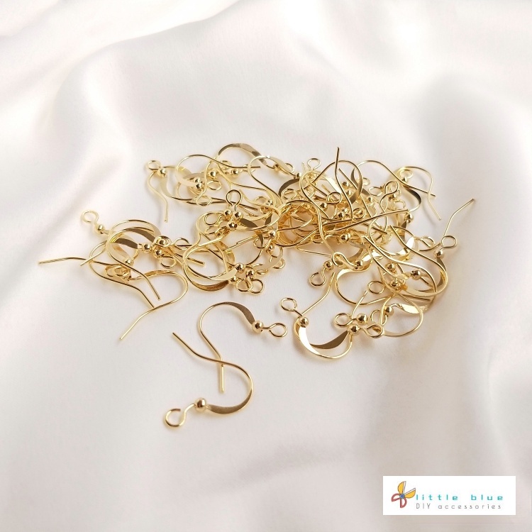 Móc Làm Bông Tai Thủ Công Màu Sắc 14K Ánh Vàng 18K Không Gây Dị Ứng