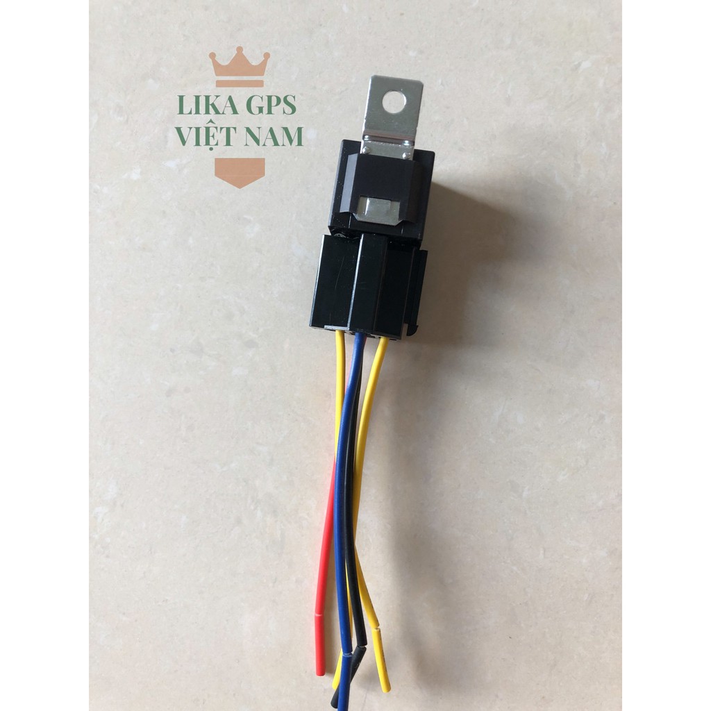 Rơ le 12V chống trộm định vị GPS 4 chân, 5 chân thường Đóng (relay thường đóng)