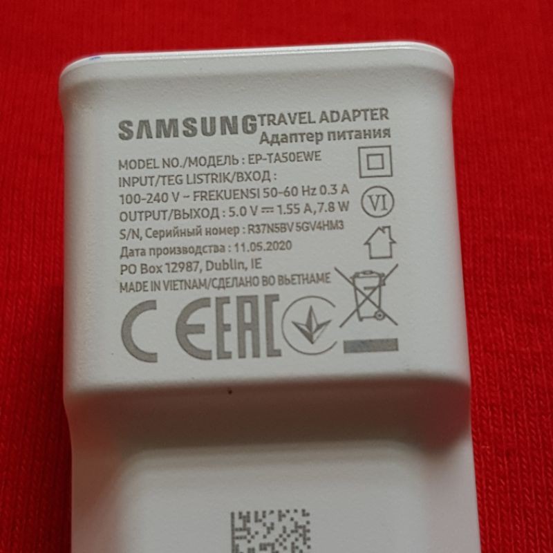 SẠC SAMSUNG A6/A6+/A7 2018 CHÍNH HÃNG SSVN NEW 100%