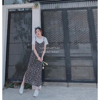 SET ĐẦM YẾM KÈM ÁO THUN