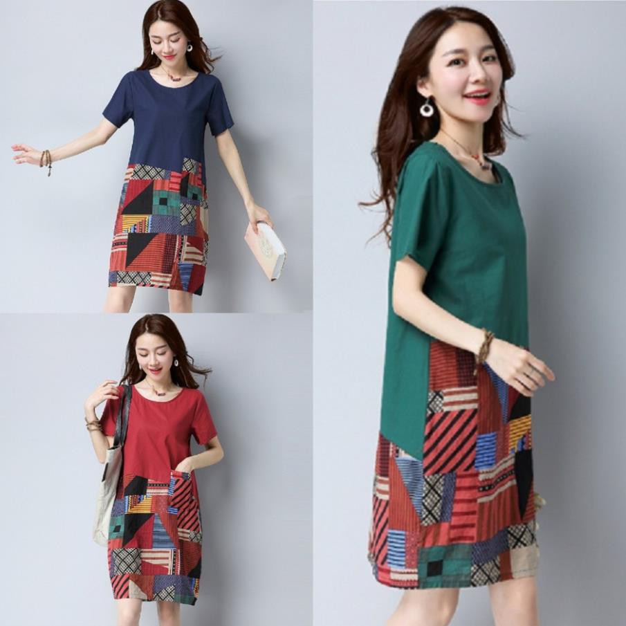 [FREE SHIP] Đầm suông dành cho người mập bụng - Big Size từ M-4XL 😘