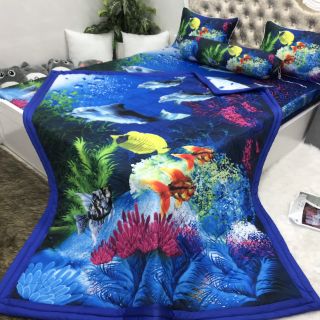 Drap thun cotton 5D lạnh Thái Lan nhập khẩu cao cấp