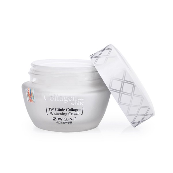 [Chính hãng] Kem dưỡng trắng da tinh chất Collagen 3W Clinic Collagen Whitening Cream 60ml