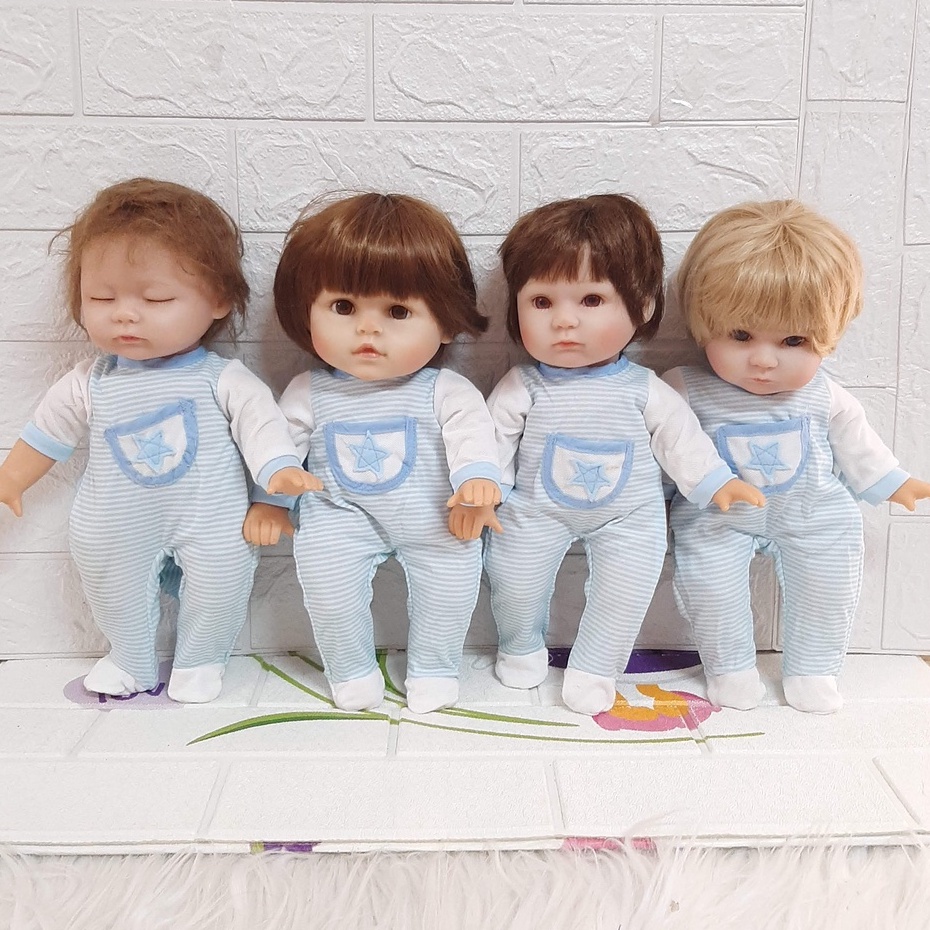 Búp Bê Tái Sinh Thân Gòn 35 cm _14 inch Body Little Mumny (Hàng Tồn, giá rẻ, body dính mực)