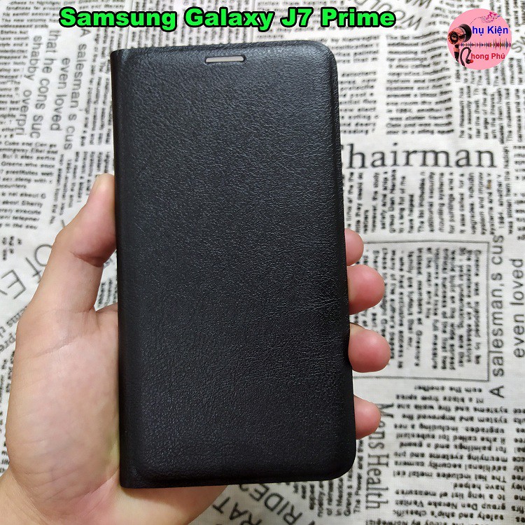 Bao Da Samsung Galaxy J7 Prime Kiểu Dáng Gấp 2 Mặt Và Có Phối Ví Sang Trọng | BigBuy360 - bigbuy360.vn