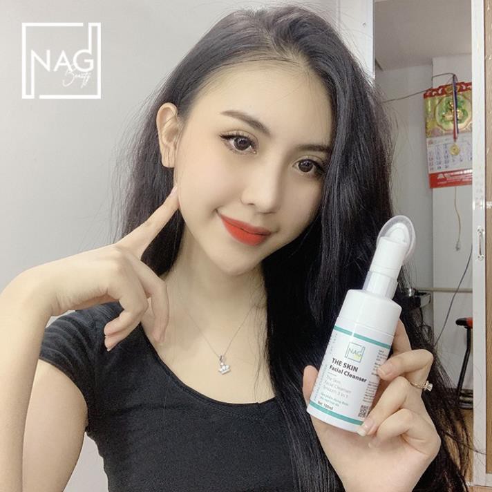 Sữa rửa mặt đầu cọ The Skin Cleanser 100ml cho da dầu mụn nhạy cảm dành cho nam nữ - NAG | BigBuy360 - bigbuy360.vn