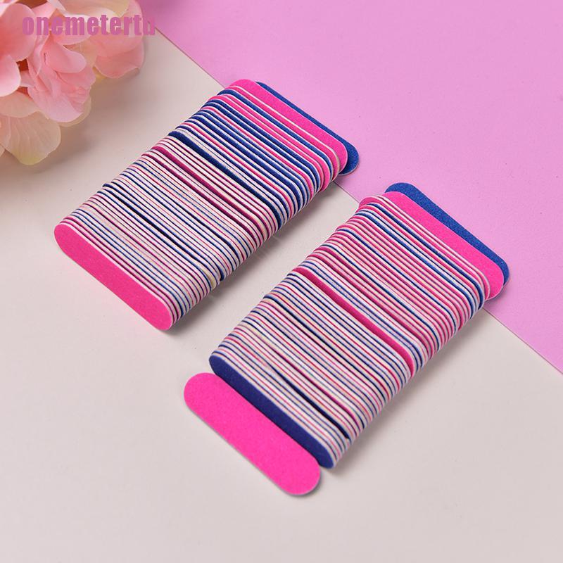 Bộ 100 Cây Dũa Móng Tay Mini Dùng Một Lần