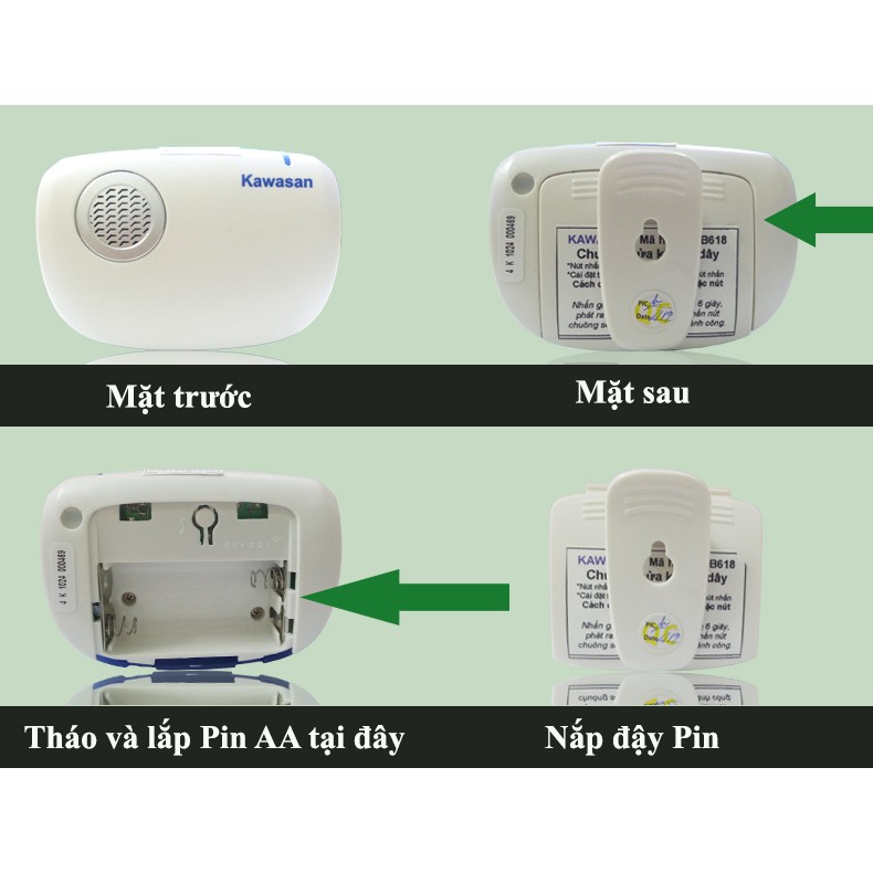 Chuông Cửa không dây DB618