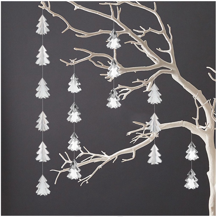 Dây cờ treo trang trí cây thông Noel