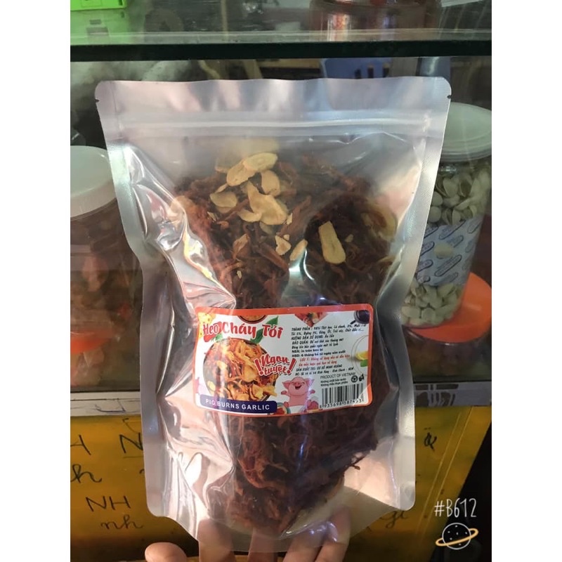 500Gr khô heo cháy tỏi chuẩn vị