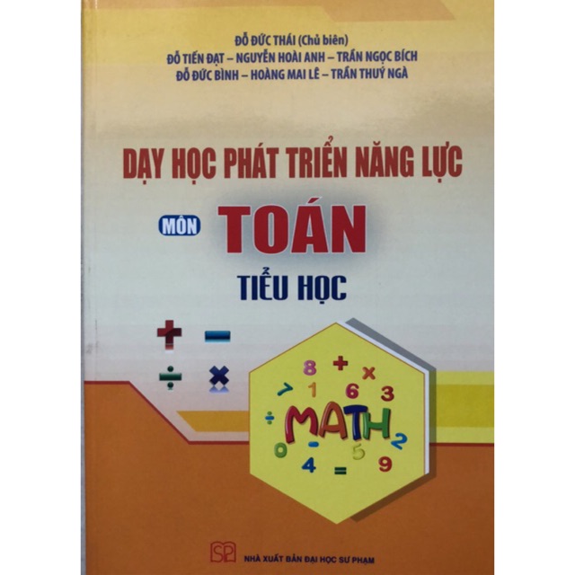 Sách - Dạy học phát triển năng lực môn Toán tiểu học
