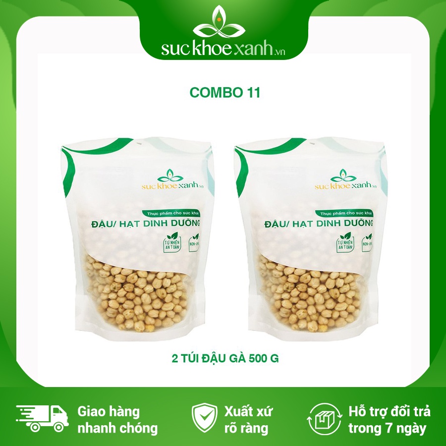 Combo 11 - Đậu gà 2 túi