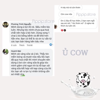[MUA 1 Ủ TẶNG 1 Ủ] Ủ TÓC COW (Dưỡng tóc mền, Phục hồi tóc hư tổn) 🎁 Tặng 1 mũ chùm tóc + mask giấy