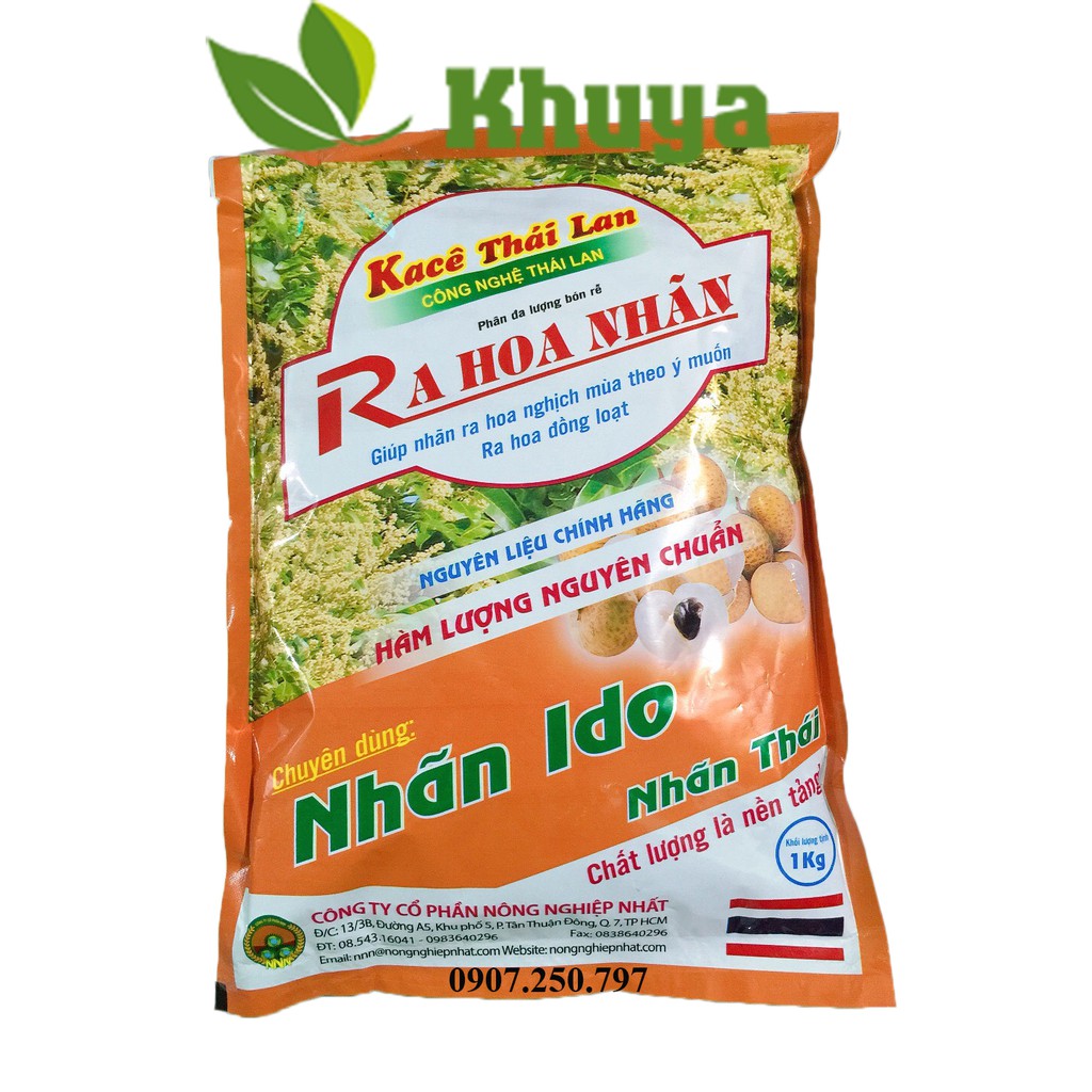 Phân bón Ra hoa nhãn IDO Kace Thái Lan 1kg