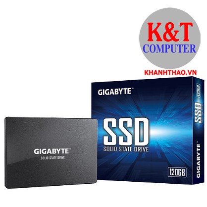 Ổ cứng SSD GIGABYTE 120GB - GP-GSTFS31120GNTD - Hàng Chính Hãng