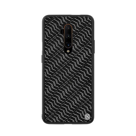 Ốp lưng OnePlus 7T Pro hiệu Nillkin Textured lưng cứng viền mềm kết hợp tạo nên sự sang trọng và bảo vệ máy tối đa