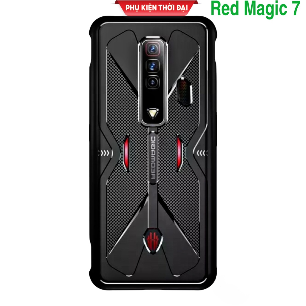 Ốp lưng Red Magic 7 kiểu dáng gaming tản nhiệt chống sốc chống va đập thời trang cao cấp