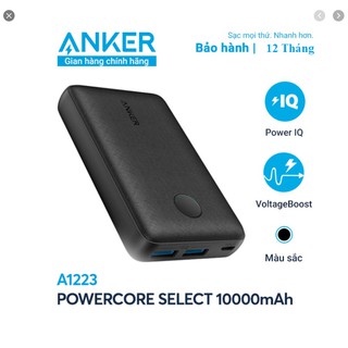 Pin sạc dự phòng anker power core 10.000 mah a1223